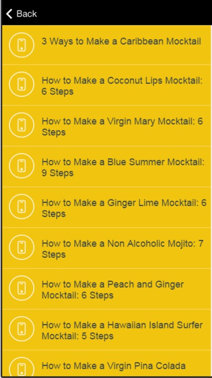 Mocktail Recipes - Easy Non Alcoholic Mixed Drinks