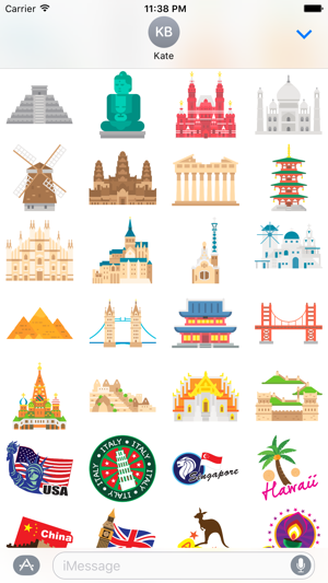 Famous Landmarks for Stickers(圖3)-速報App