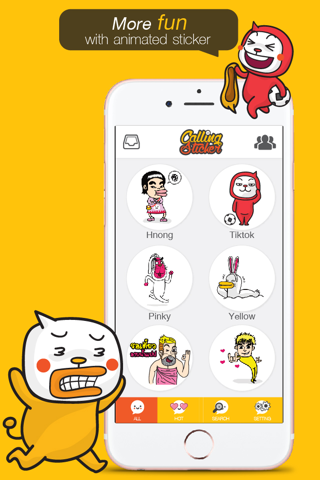 Calling Sticker screenshot 2