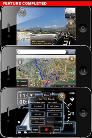 aSmart HUD 3D +SpeedCams screenshot 3