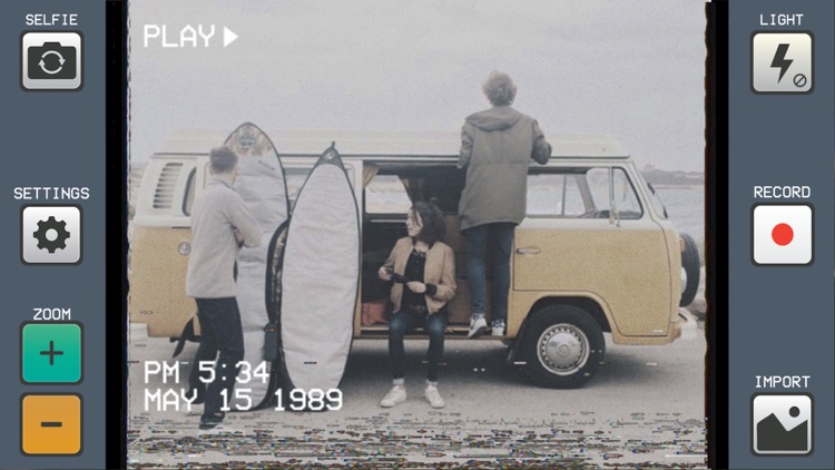 VHS Cam - Add Retro Effect and Camera Filter
