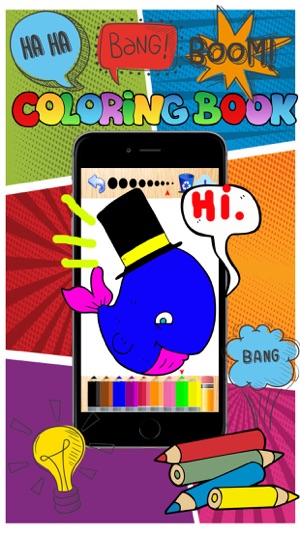 Talk with animals seaanimal dinosaur coloring book(圖4)-速報App