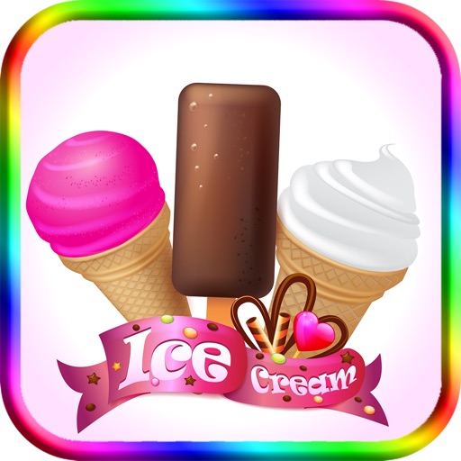 Ice Cream Match Game for Kids brain training game For Toddlers Icon