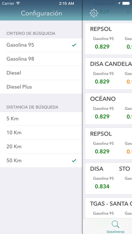 Gasolineras Españolas