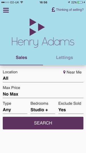 Henry Adams Property Search