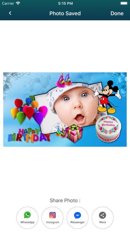 Birthday Photo Frames & Cards screenshot-4