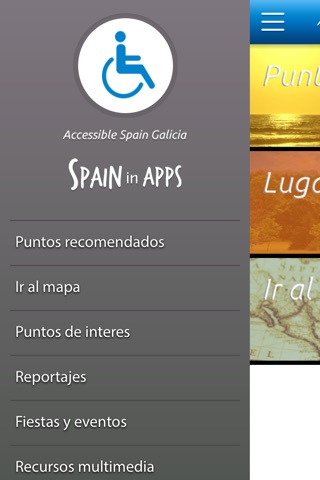 Accessible Spain Galicia screenshot 3