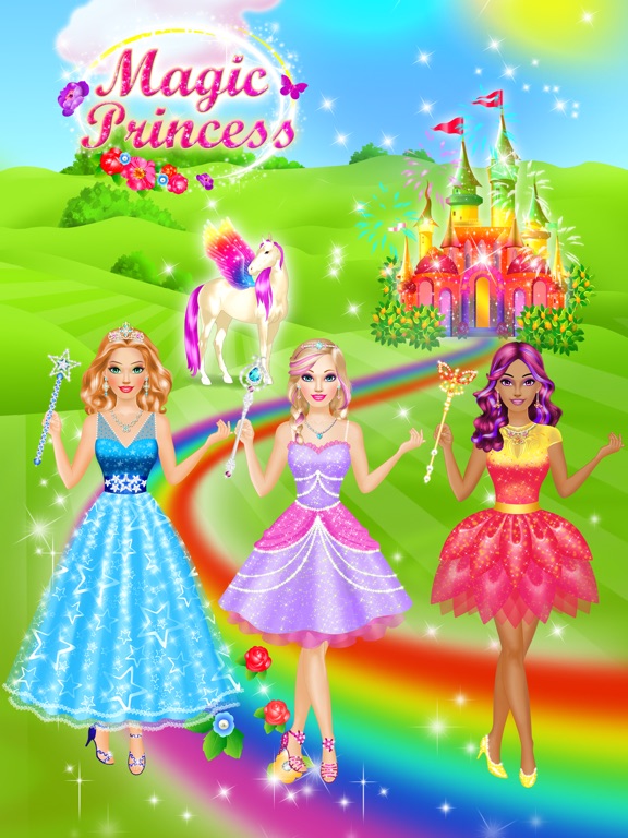 волшебная принцесса салон - игры для девочек на iPad