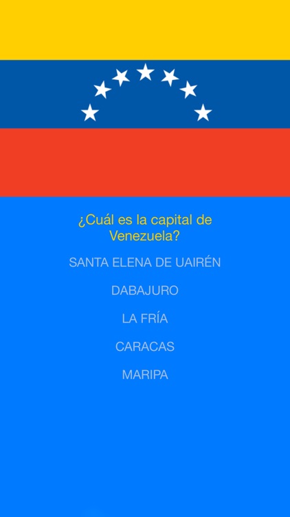 Capitales de Venezuela