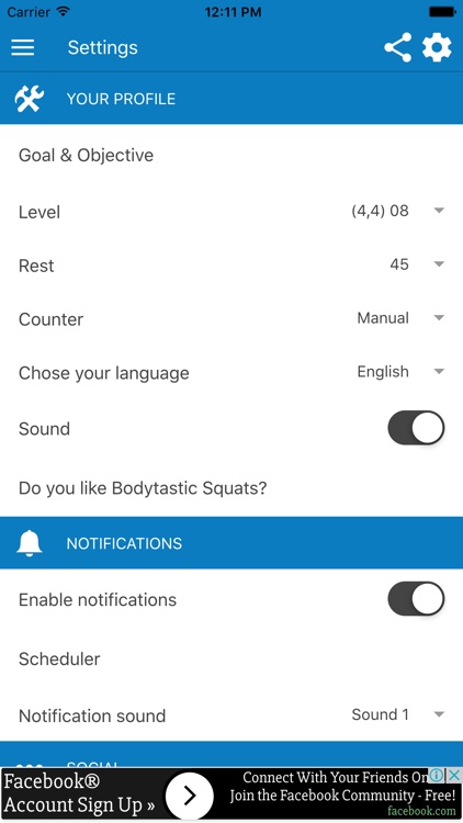 BodyTastic: Squats Trainer Workout Exercise Legs screenshot-3