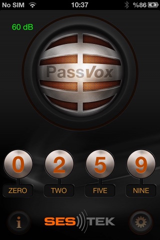 SESTEK PassVox screenshot 2