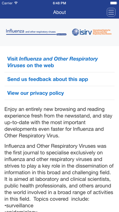 How to cancel & delete Influenza and Other Respiratory Viruses from iphone & ipad 2