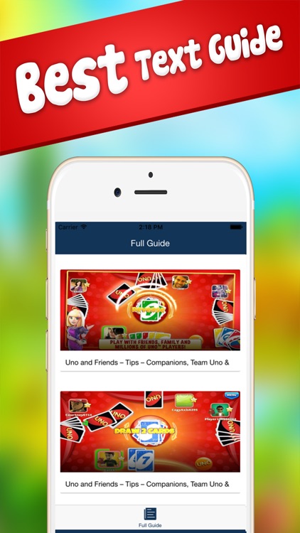 Guide For Uno Friends The Classic Card Game Goes Social By Dao Manh Vuong