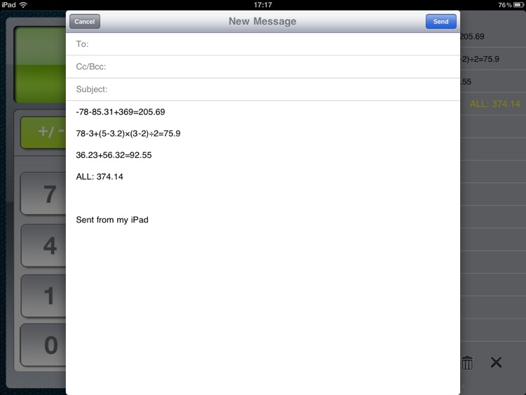 Calculator HD for iPad screenshot-3