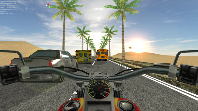 Biker Run, game for IOS