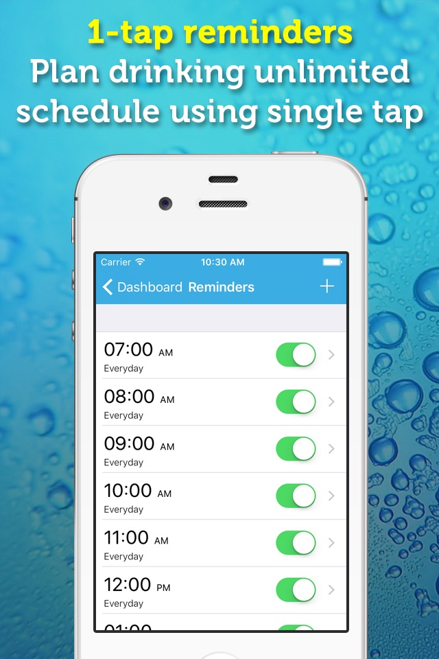 WaterPrompt - Water Intake Tracker & Reminders screenshot 2