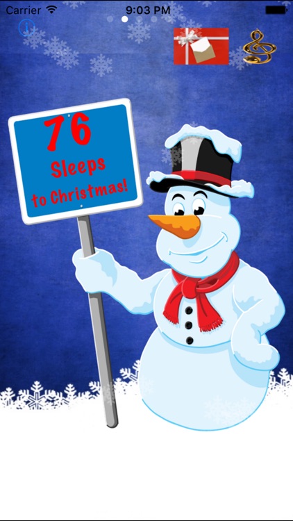 Sleeps to Christmas Lite - Christmas Countdown