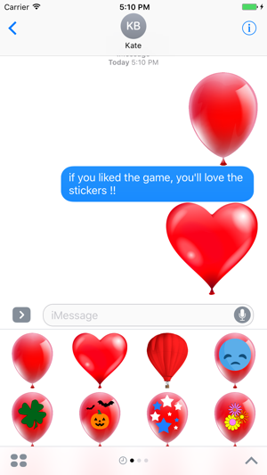 BalloonPop99 Stickers