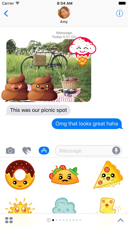 Kawaii Stickers - Cute Anime Emoji for iMessage