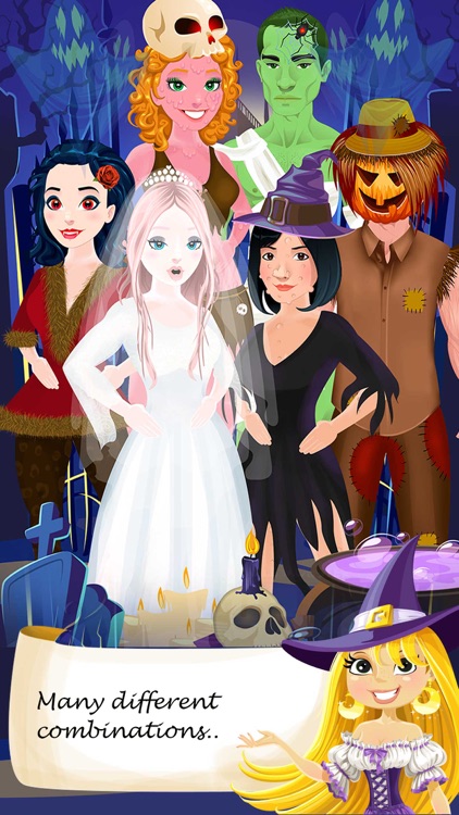 Halloween Salon Spa Makeover Doctor Game screenshot-3