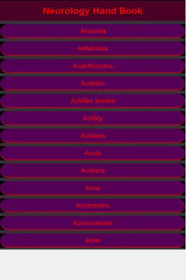 Game screenshot Neurology handbook mod apk
