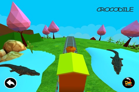 Animal Sounds Train: 3D Learning Game For Kids screenshot 3
