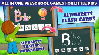 Preschool Kids & Toddlers Learning Gamesのおすすめ画像2