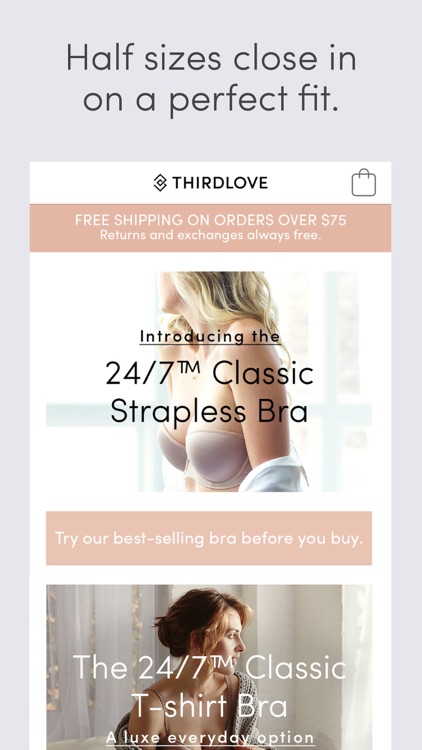 Should I Get A Half-Cup Size? - What Is A Half Cup Bra Size And How To Find  Yours - ThirdLove