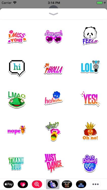 Just Dance 2018 Stickers