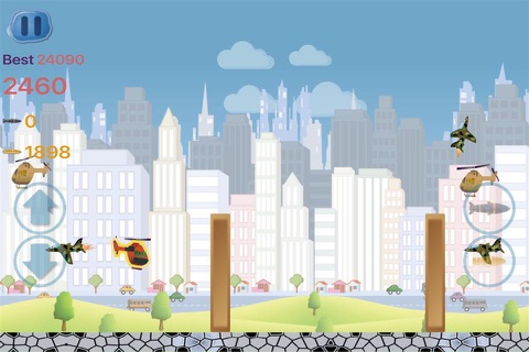 Crazy Helicopter - City War screenshot 3