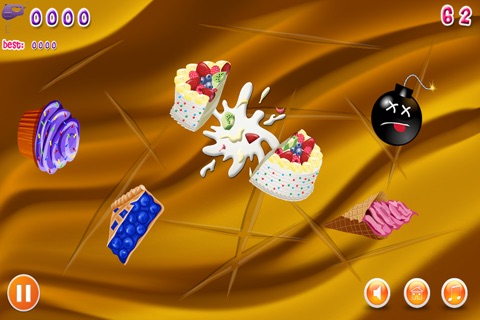 Dessert Ninja - Cupcake Candy Food Samurai Slasher screenshot 4