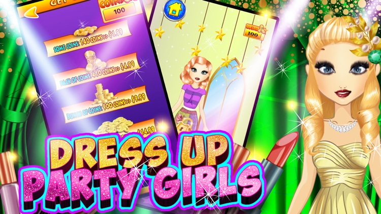 Dress Up Party Girl –Party Salon Girls Makeup & Dressup Games