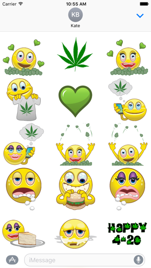 Stoner Emoji Stickers(圖2)-速報App