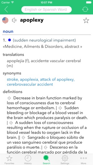 Spanish Medical Dictionary