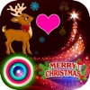 Lovely Christmas Photo Collage Art & Xmas Stickers