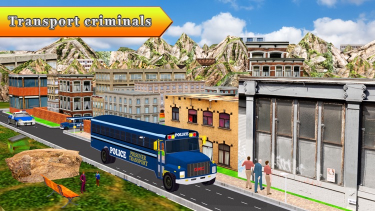 Prisoners Transporter Bus – Criminals arrest sim