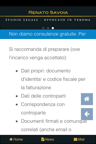 Avvocato Renato Savoia - Verona screenshot 2