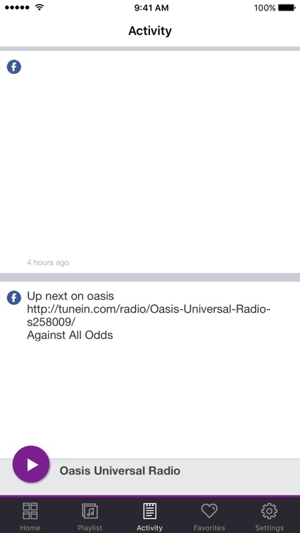 Oasis Universal Radio