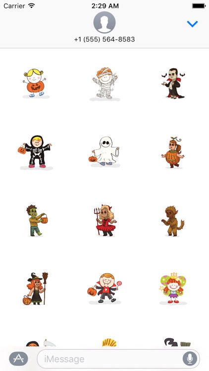 Halloween Sticker,  Emoji - Fv Pack 01