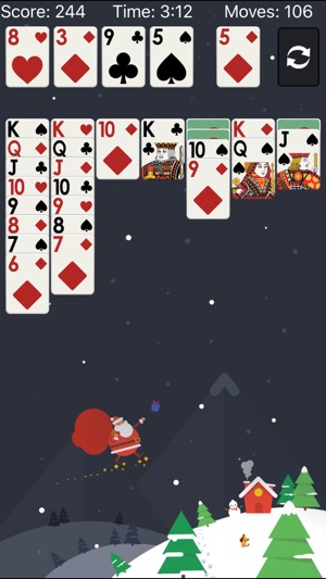 Klondike Solitaire: Christmas(圖2)-速報App