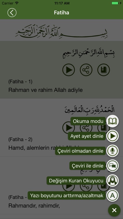 Türkçe Kur'an-ı Kerim screenshot-3