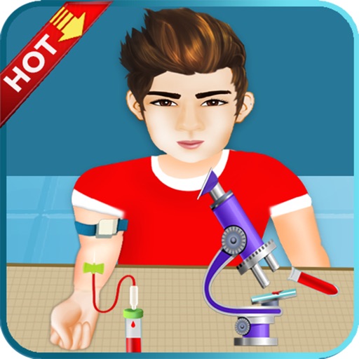 Blood Test Simulator iOS App