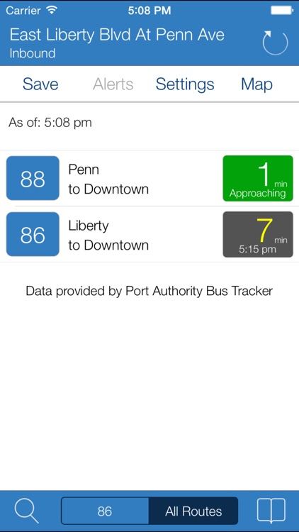 Transit Stop: Pittsburgh Port Authority Tracker