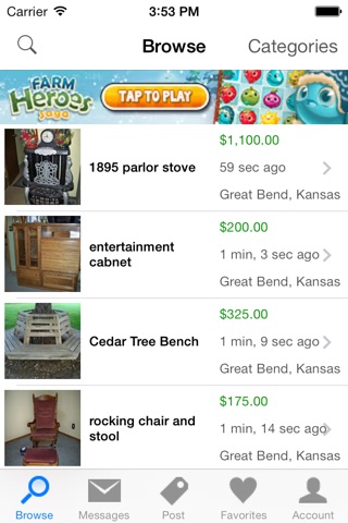 TCT Classifieds screenshot 2