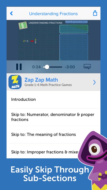 Fraction Basics - Easy & Effective Fractions Tutor