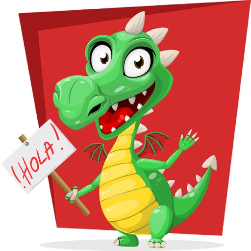 Little Dragon Coloring Pages Kids Painting Game Icon