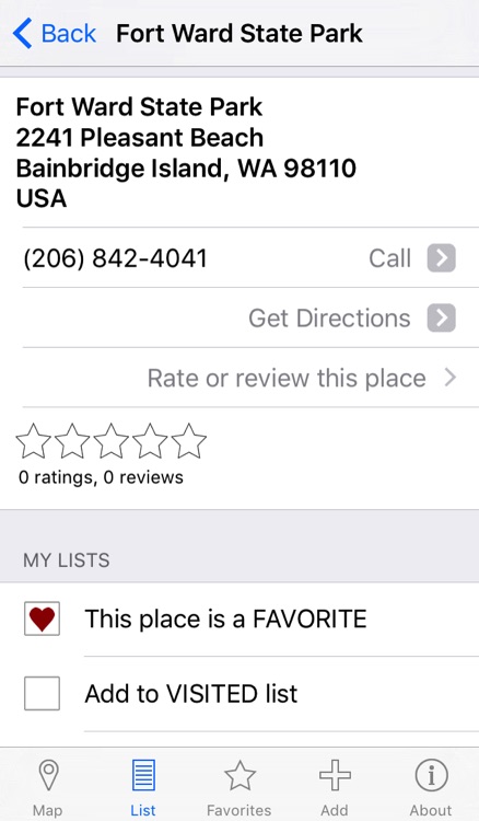 State Parks Locator
