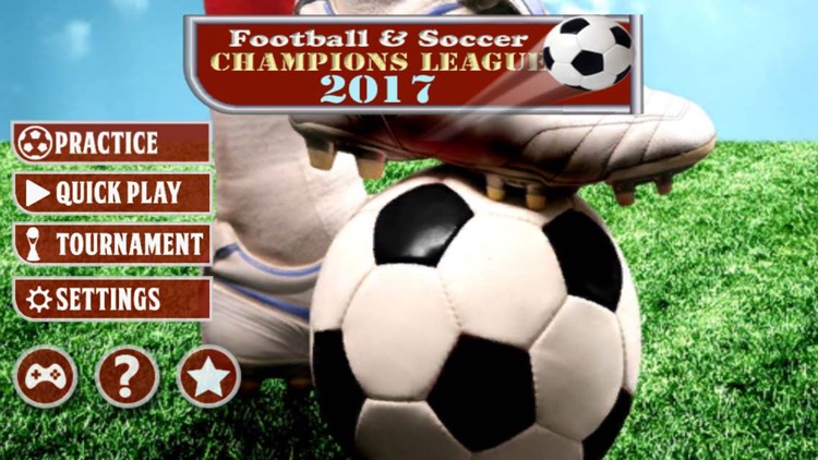 Football And Soccer Champions League 2017