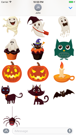 Crazy Halloween Sticker for iMessage #13(圖3)-速報App