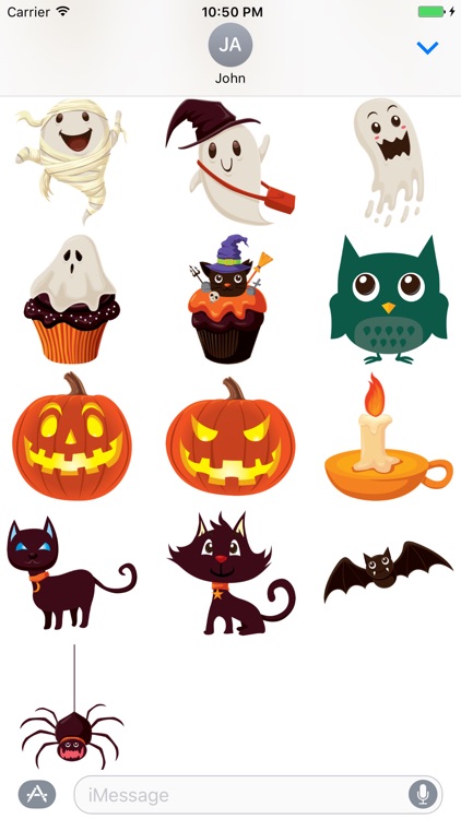 Crazy Halloween Sticker for iMessage #13